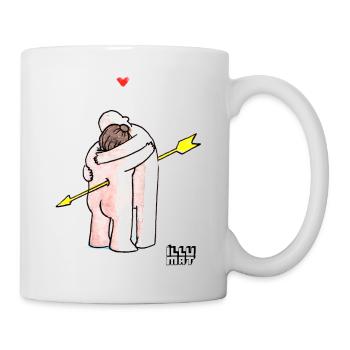 Love - Tasse - Weiß - Rechts