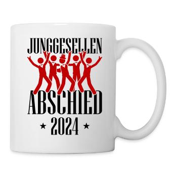 Junggesellenabschied 2024 - Tasse - Weiß - Rechts