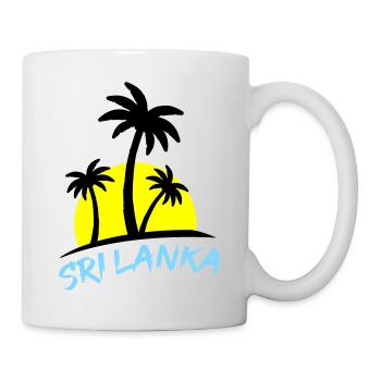 sri lanka - Tasse - Weiß - Rechts