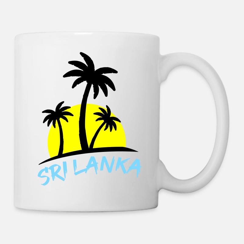 Sri Lanka - Mug blanc - blanc