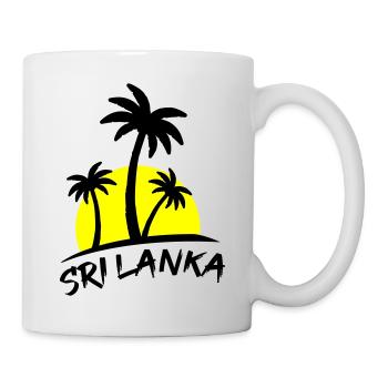 sri lanka - Tasse - Weiß - Rechts