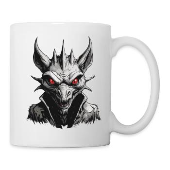 Chupacabra / Sucking Creature / Monster /Spain - Mug - white - Right