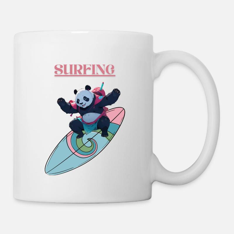 Surf - Mug blanc - blanc