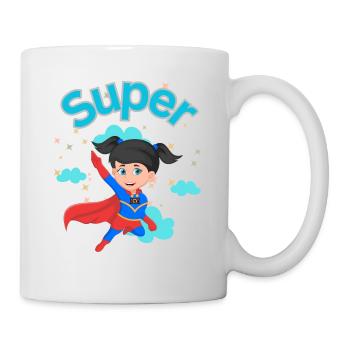 Super - Tasse - Weiß - Rechts