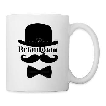 Bräutigam Gentleman - Tasse - Weiß - Rechts