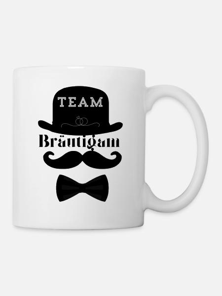 Team Bräutigam - Tasse - Weiß