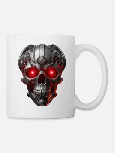 Cyborg - Mug blanc - blanc
