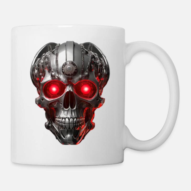 Cyborg - Tasse - Weiß