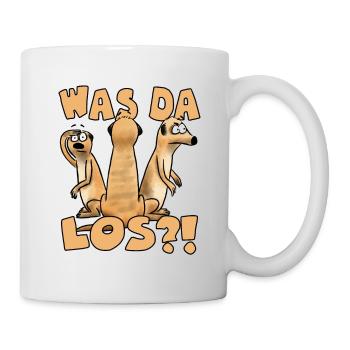 Was Da Los?! - Tasse - Weiß - Rechts