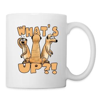 What's up?! - Mug - white - Right