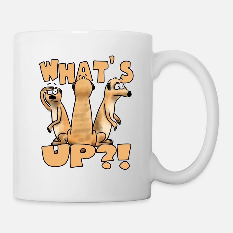 What´s up?! - Tasse - Weiß