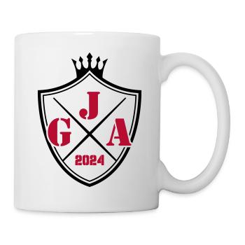 jga 2024 wappen - Tasse - Weiß - Rechts