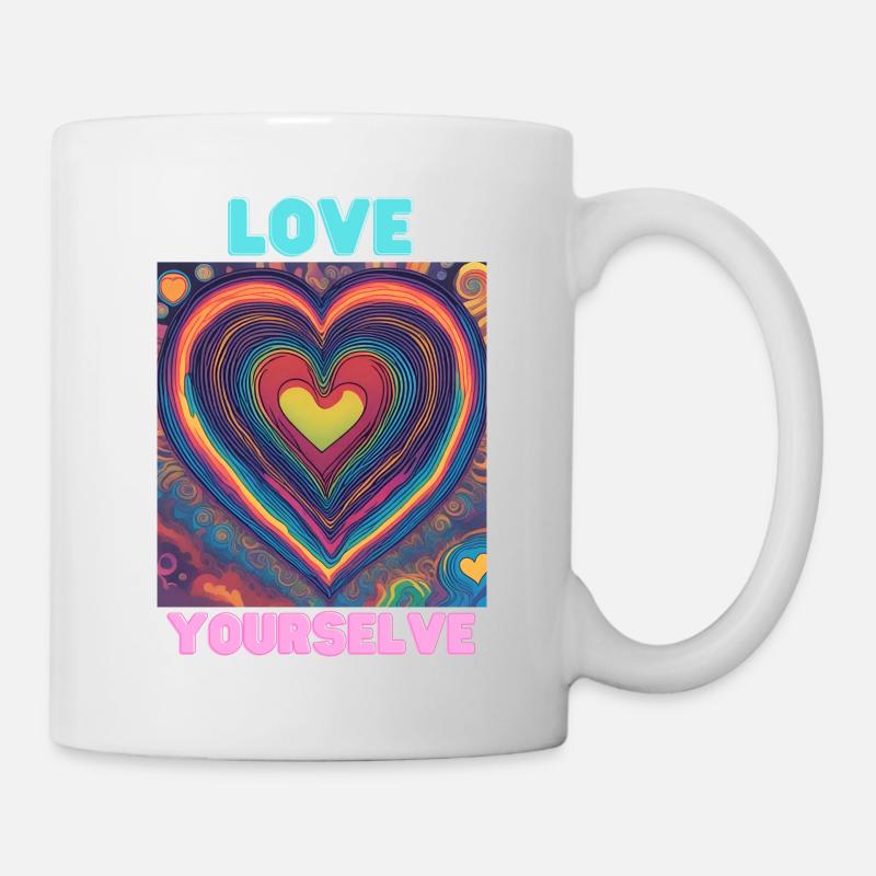 Love yourselve - Mug - white