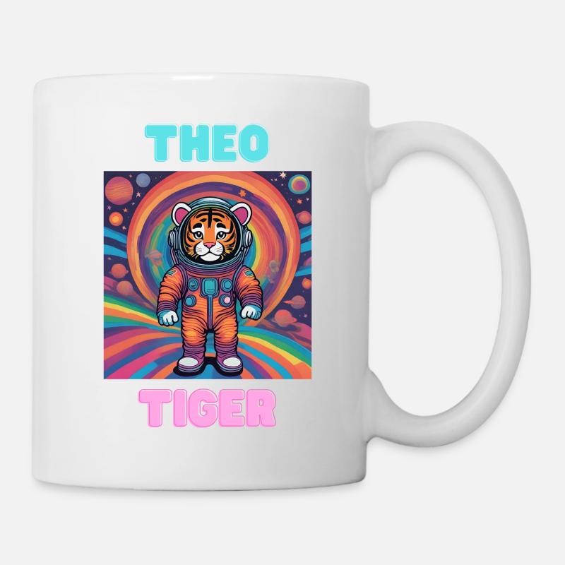 Theo Tiger - Mug - white