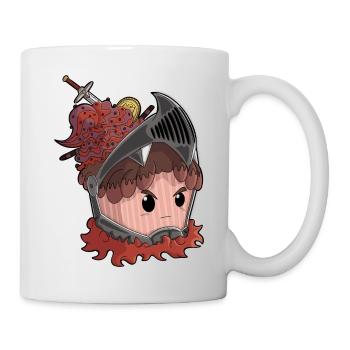 Knight Cupcake - Tasse - Weiß - Rechts