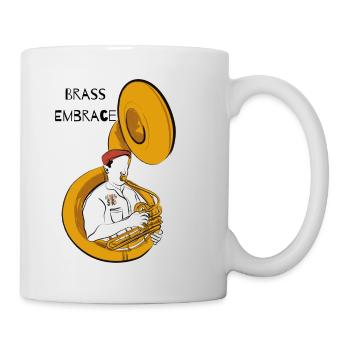 Brass Embrace - Tasse - Weiß - Rechts
