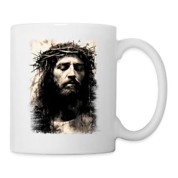 jesus bible christian religion christian cross christian - Mug - white - Right