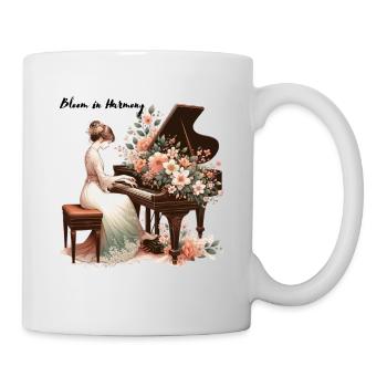 Bloom in Harmony - Tasse - Weiß - Rechts
