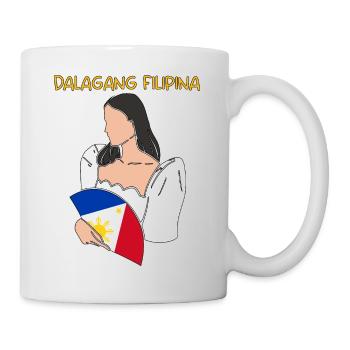 Philippines Filipina Flag Dalagang I Gift - Mug - white - Right