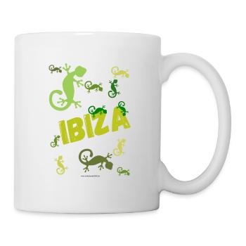 Ibiza Geckos - Tasse - Weiß - Rechts