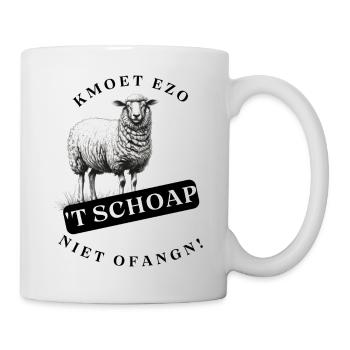 Don't have to leave the shovel like that. Dialect shirts - Mug - white - Right