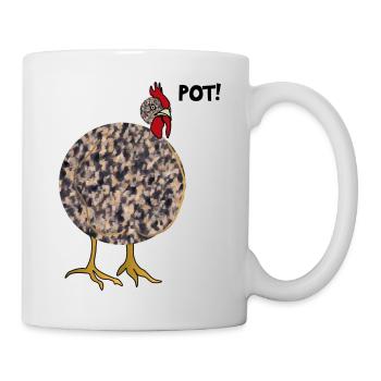 Pot Rattle Hen! - Mug - white - Right