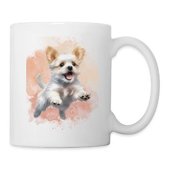 Fliegender Hund - Tasse - Weiß - Rechts