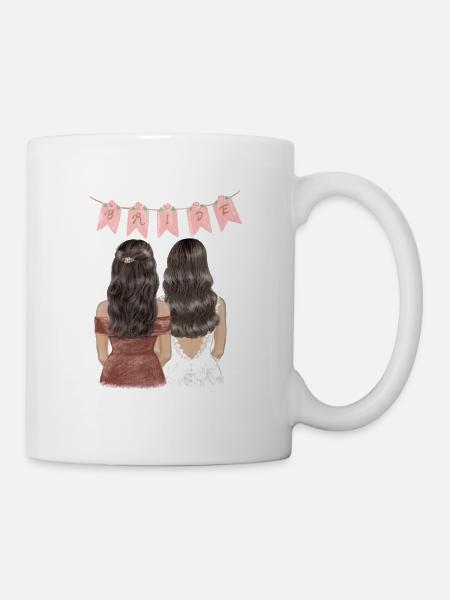 Braut - Tasse - Weiß