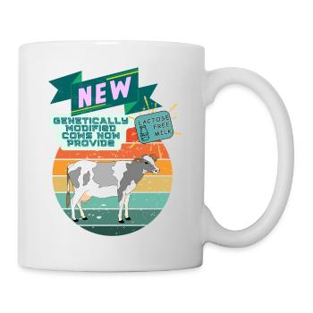 genetically modified cows - Mug - white - Right