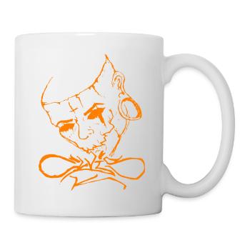 Kkopf5 - Tasse - Weiß - Rechts