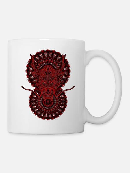 2024 Kaleidoscope Dragon 73 - Mug - white