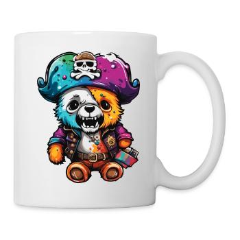 Teddybär / Kuscheltier / Stofftier / Geschenkidee - Tasse - Weiß - Rechts