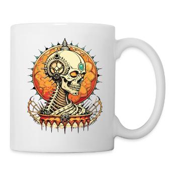 Krishna Skull // Buddha Totenkopf / Indien FS0013 - Tasse - Weiß - Rechts