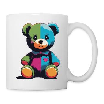 Teddybär - Teddybär - Teddybär - Tasse - Weiß - Rechts