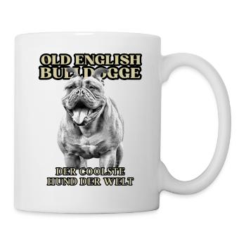 VIEUX BOULEDOGUE ANGLAIS CHIEN CHIEN CHIENS BOULEDOGUES - Mug blanc - blanc - Droite
