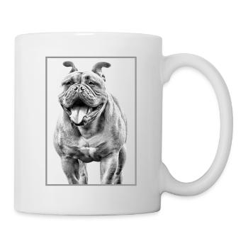 VIEUX BOULEDOGUE ANGLAIS CHIEN CHIENS - Mug blanc - blanc - Droite