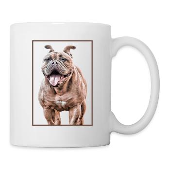 VIEUX BOULEDOGUE ANGLAIS CHIEN CHIEN CHIENS BOULEDOGUES - Mug blanc - blanc - Droite