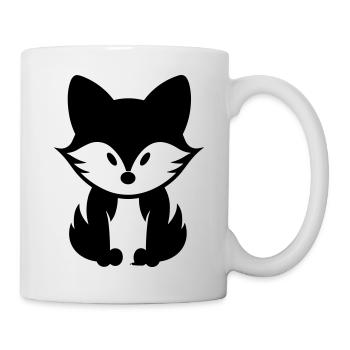 Renard - Mug blanc - blanc - Droite