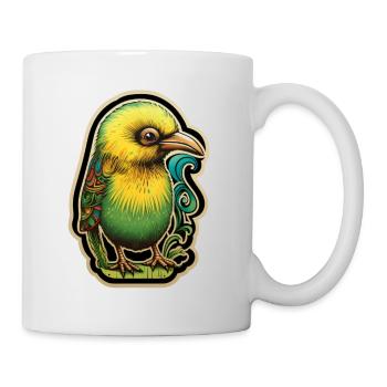 Kiwi - Tasse - Weiß - Rechts