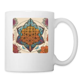 Flower of Life - Flower of Life, Gift - Mug - white - Right