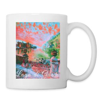 Lago di garda,Lake Garda,lake,landscape - Mug - white - Right