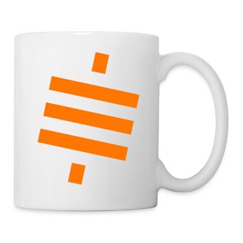 Bitcoin Satoshi BTC Stack Sats Hodl Crypto Logo - Tasse - Weiß - Rechts