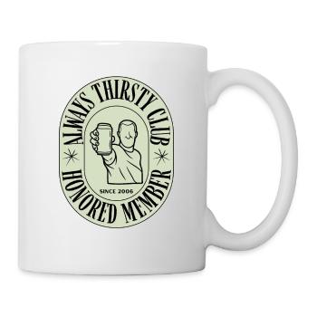 Toujours le club de Thristy - Mug blanc - blanc - Droite