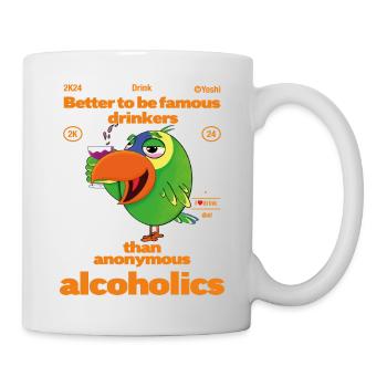 Alcoholic Parrot - Mug - white - Right