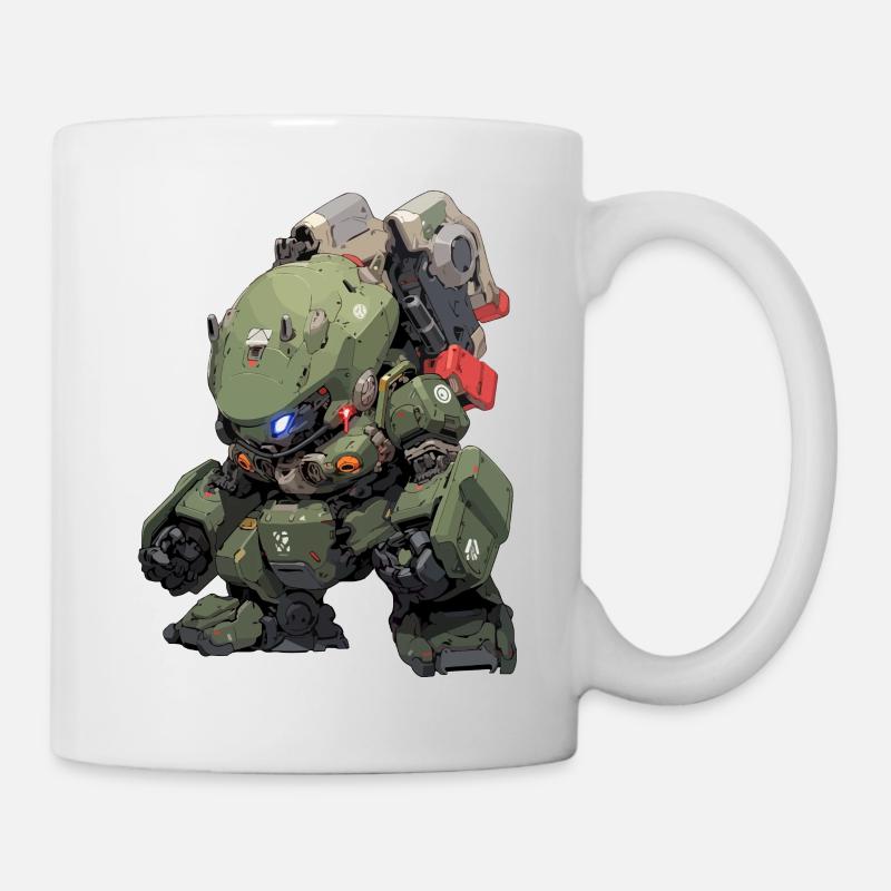 Battle Mech Chibi - Mug - white