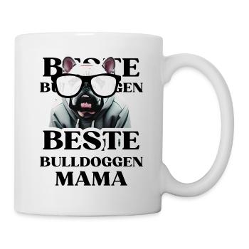 BEST BULLDOGS Maman chien BULLDOG Dogs - Mug blanc - blanc - Droite