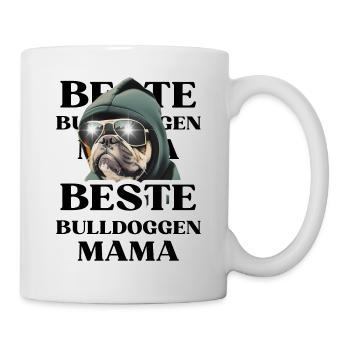 BEST BULLDOGS Maman chien BULLDOG Dogs - Mug blanc - blanc - Droite