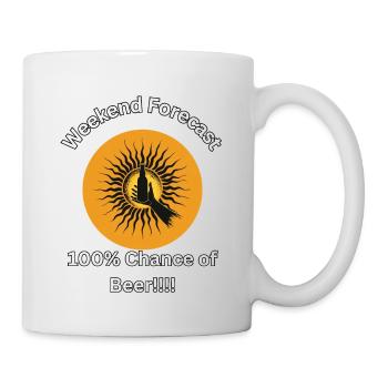 Forcast of Beer - Mug - white - Right