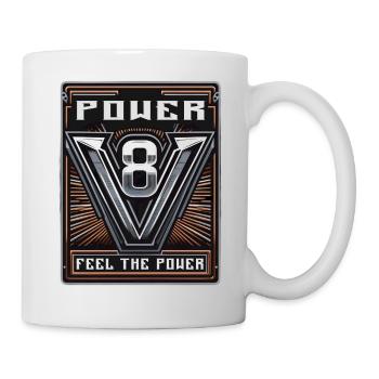 V8 - Mug - white - Right