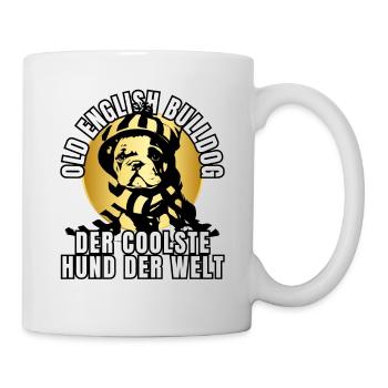 VIEUX BOULEDOGUE ANGLAIS CHIEN CHIENS - Mug blanc - blanc - Droite